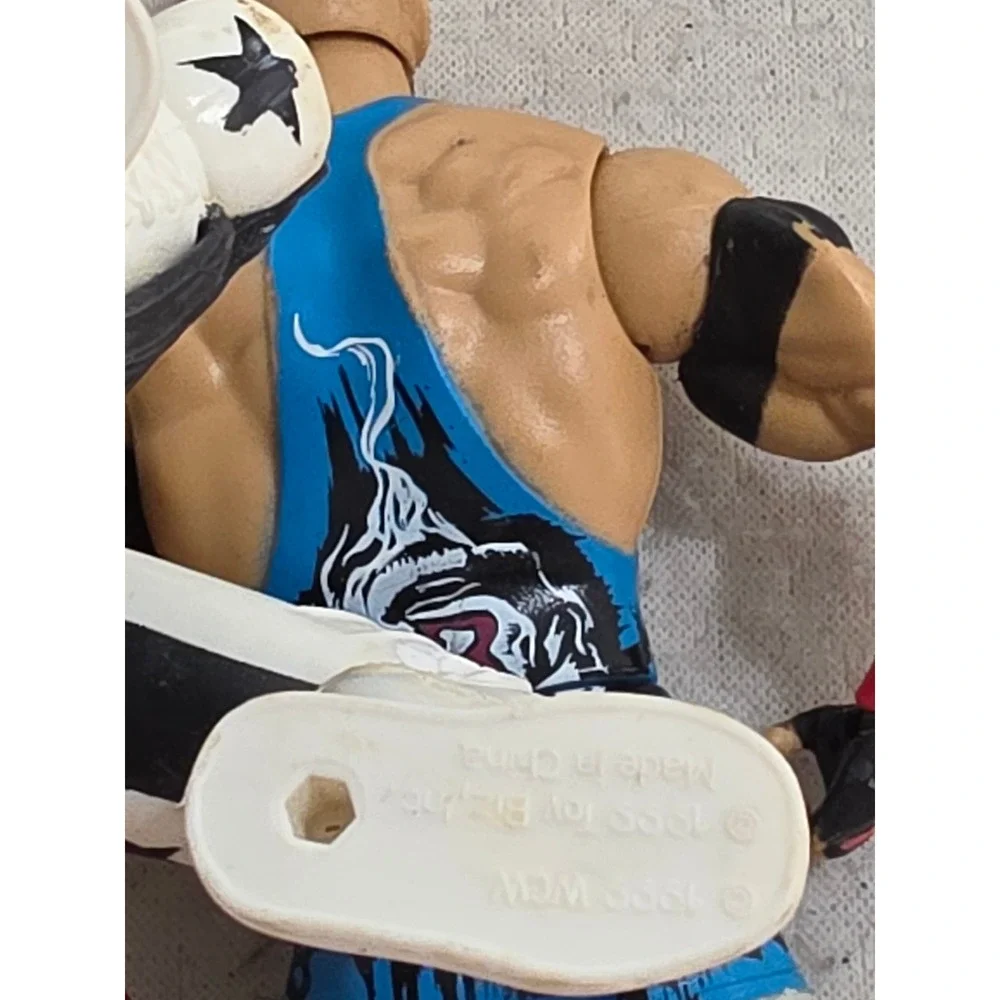 WWE WCW Action Figure Lot Randy Orton Ryback Macho Man Zeus Mattel Toy Biz